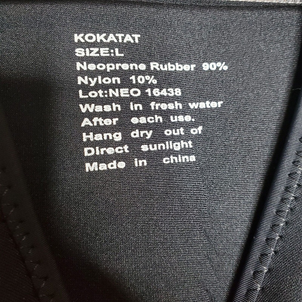Kokatat LG Men's Neozip Long John Size L - Picture 4 of 8